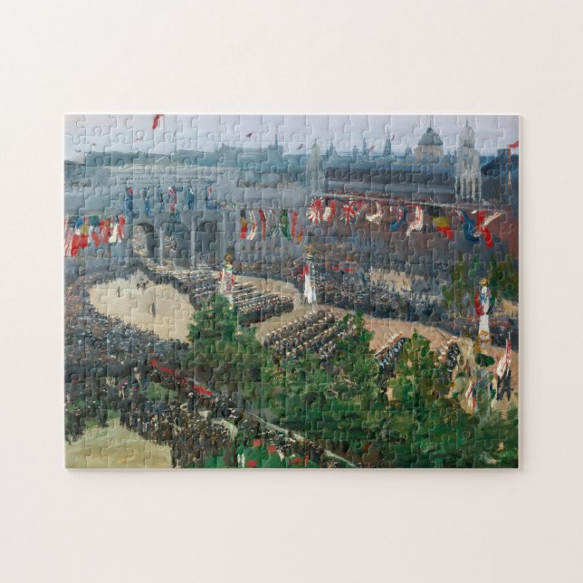 Admiralty Arch, 19th July 1919 | Sir John Lavery Jigsaw Puzzle (Horizontal)