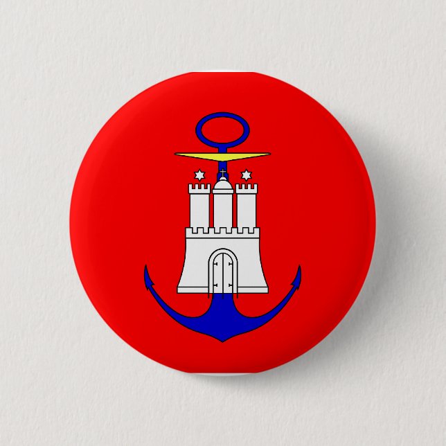 Admiralty   Hamburg, Germany 2 Inch Round Button (Front)