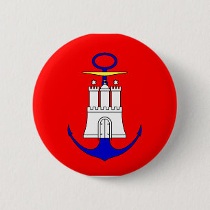 Admiralty Hamburg, Germany 2 Inch Round Button