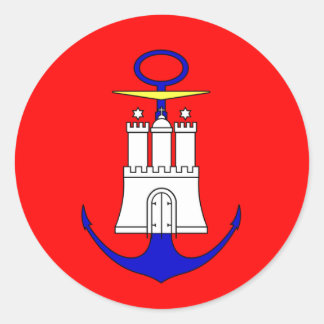 Admiralty   Hamburg, Germany Classic Round Sticker
