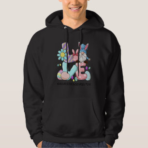 Admissions Director Cute Easter Gnome Spring Love Hoodie