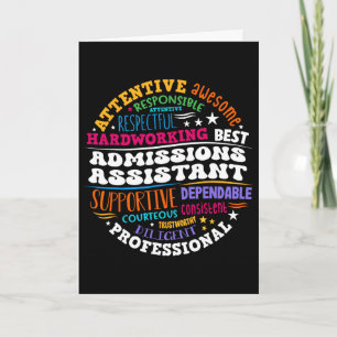 Admissions Istant Squad Life Teacher Appreciation Card