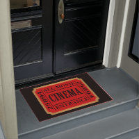 Admit One Vintage Cinema Ticket Custom