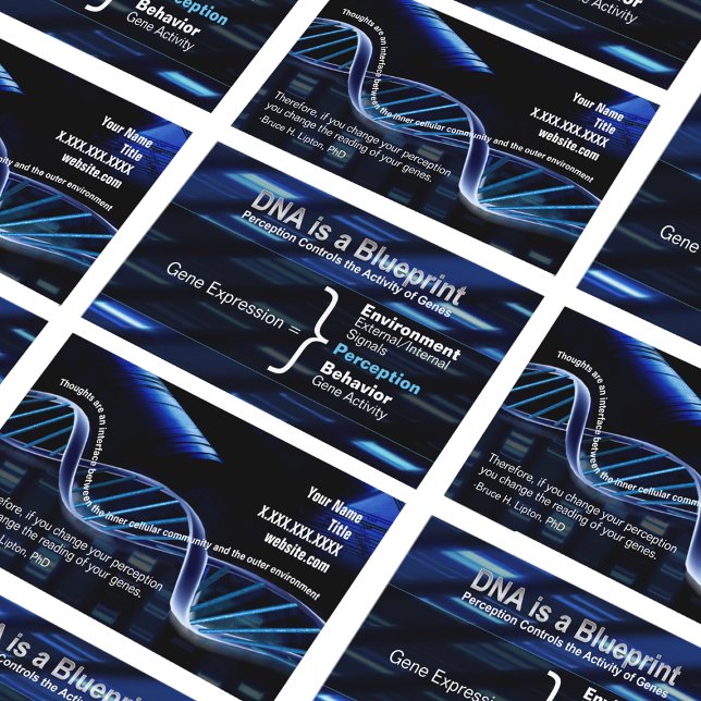 ADN Donner du pouvoir aux Cartes de visite (Empowering Business Cards About Perception)