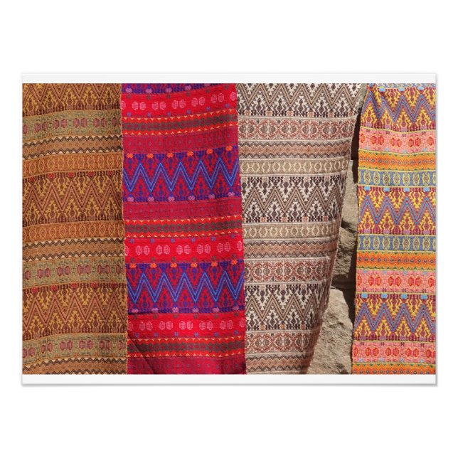 Adobe Blanket, Mexican Blanket Photo Print (Front)