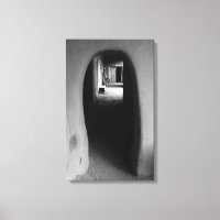Adobe Doorway Architecture Black & White Photo