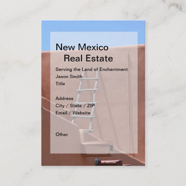 Adobe Ladder Business Cards (Front)