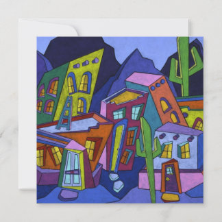 Adobe Noche ( Square) Invitation