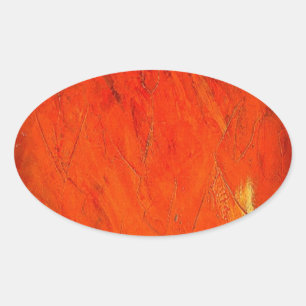 Adobe Shadows Oval Sticker