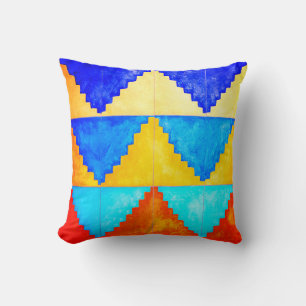 Adobe Sky Throw Pillow