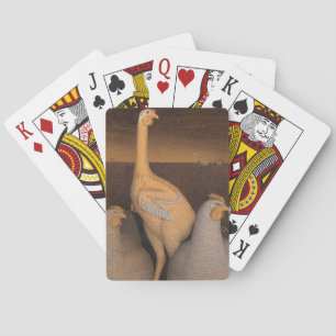 Adolescence by Grant Wood Playing Cards
