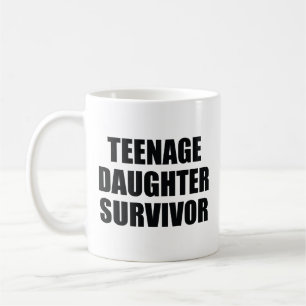Adolescent Fille Survivante Café Mug