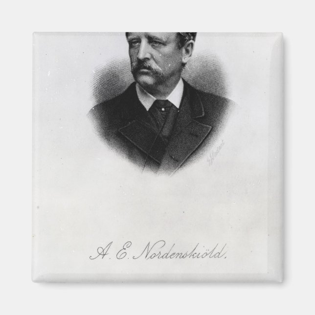 Adolf Erik Nordenskiold, 1880 Magnet (Front)