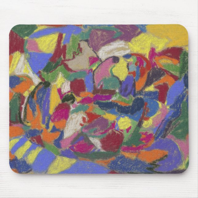 Adolf Hölzel (German, 1853 – 1934) Mouse Pad (Front)