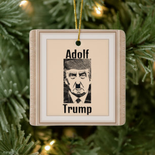 Adolf Trump Ceramic Ornament