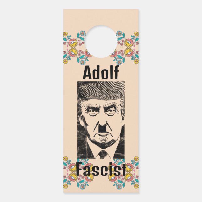 Adolf Trump Door Hanger (Front)