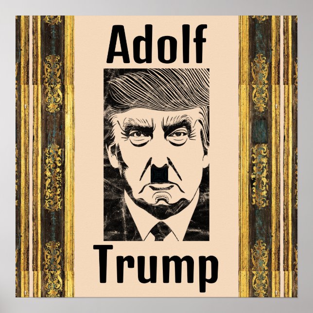 Adolf Trump Poster (Front)