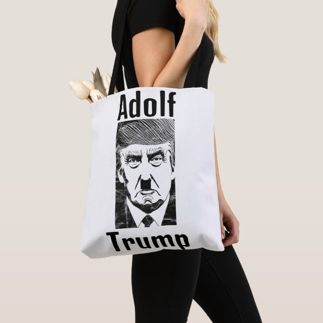Adolf Trump Tote Bag (Close Up)