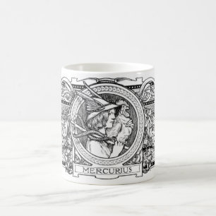 Adolphe Giraldon Mercury Coffee Mug
