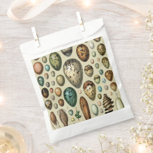 Adolphe Millot Dark Academia Vintage Bird Egg Art Favour Bag