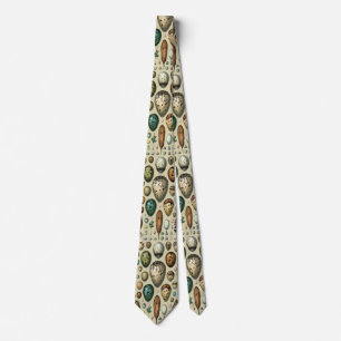 Adolphe Millot Dark Academia Vintage Bird Egg Art Tie