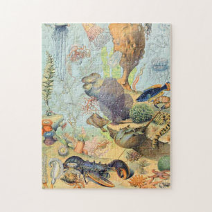 Adolphe Millot ocean B Jigsaw Puzzle