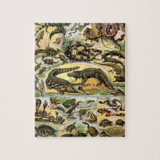 Adolphe Millot Reptiles 1 Puzzle