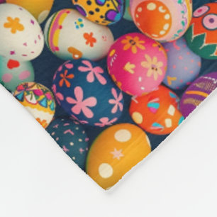 ADOM Colourful Easter Eggs Blanket