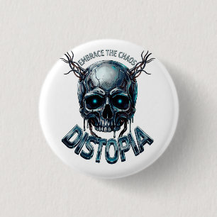 ADOM "Embrace the Chaos" Tote Bag 1 Inch Round Button