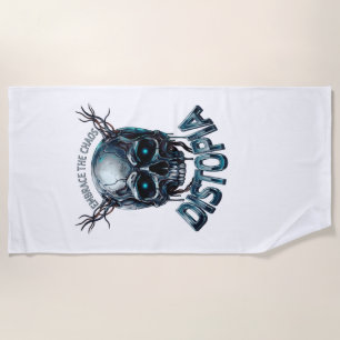 ADOM "Embrace the Chaos" Women's Tee Beach Towel