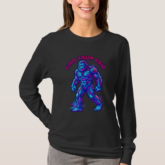 ADOM Find Your Void Cyber Ape T-Shirt (Front)