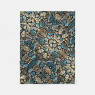 ADOM Gemstone Mineral Tapestry Blanket