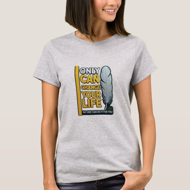 ADOM "Life Change" Women's Graphic Tee (Front)