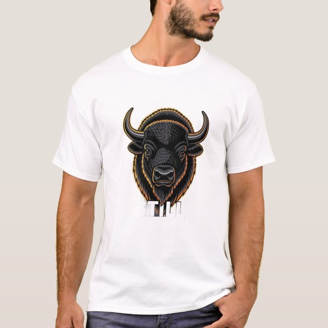 ADOM Premium "Still Standing" Minimalist Tee (Front)