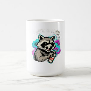 ADOM Sprayer Raccoon Long Sleeve Coffee Mug