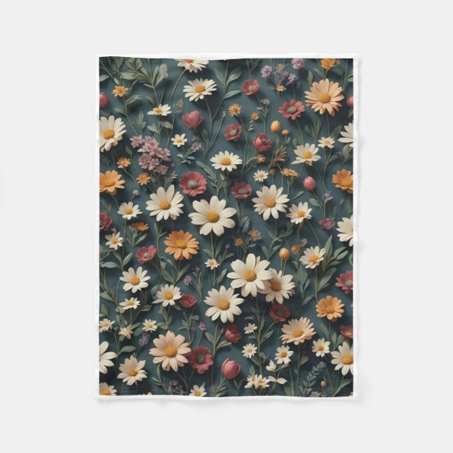 ADOM Vintage Wildflower Meadow Blanket (Front)