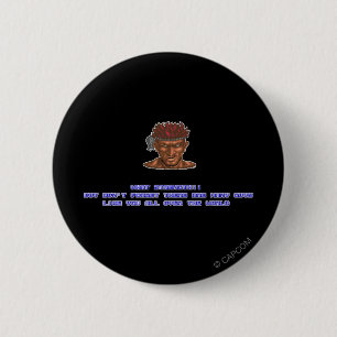 Adon KO'ed 2 Inch Round Button