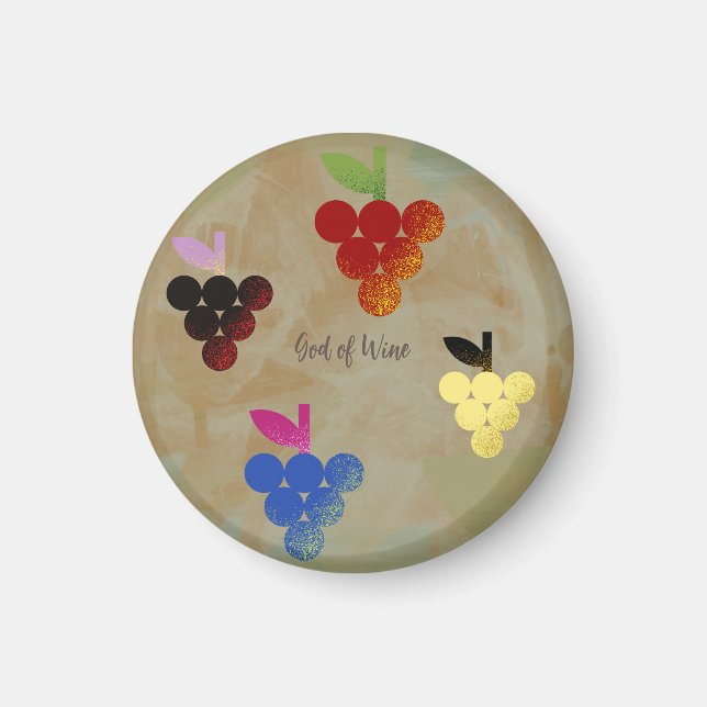 Adonis God of Wine Magnet (Front)