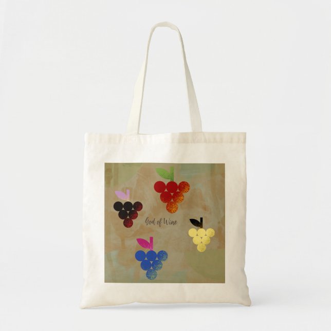 Adonis God of Wine Tote Bag (Front)