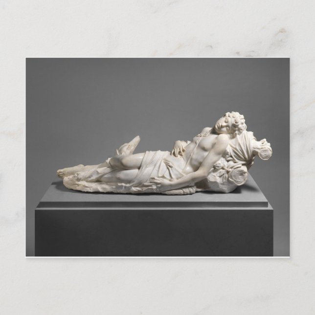 Adonis Sculpture Postcard (Front)