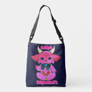 adopt a baphomet crossbody bag