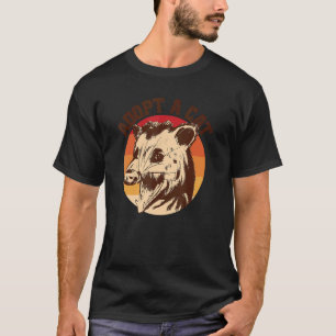 Adopt A Cat Possum Awesome Opossum T-Shirt