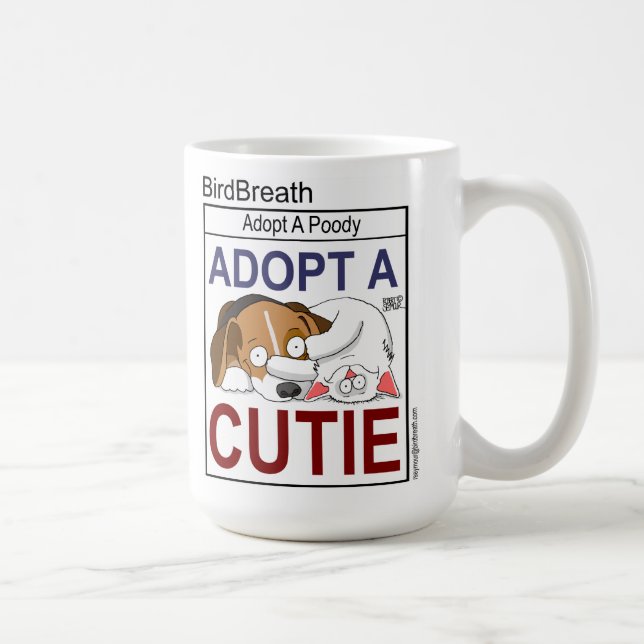 Adopt A Cutie Coffee Mug (Right)