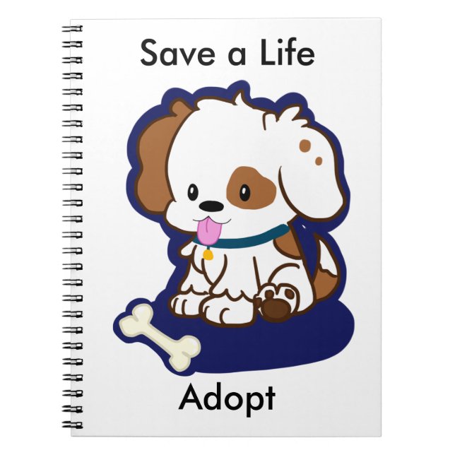 Adopt a Dog Notebook (Front)