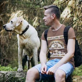 Adopt a Fur Baby Provide & Protect Animal Love ❤️ T-Shirt