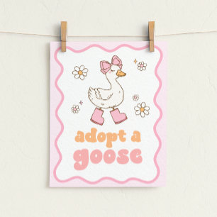 Adopt a Goose Sign