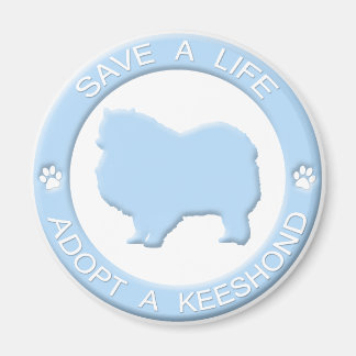 Adopt a Keeshond Magnet