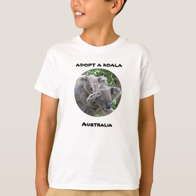 ADOPT A KOALA... T-Shirt (Front)