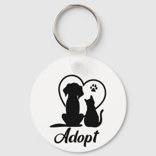 Adopt a Pet Keychain