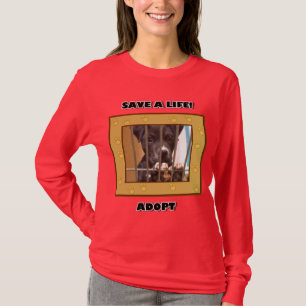 Adopt a puppy t-shirt